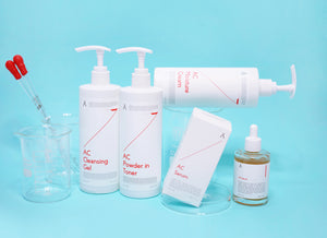 AC Line (Cleanser + Toner + Serum + Cream) Dermabell Therapy by DERMABELL PRO