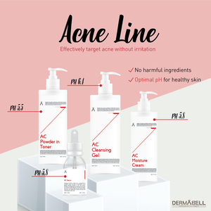 AC Line (Cleanser + Toner + Serum + Cream)