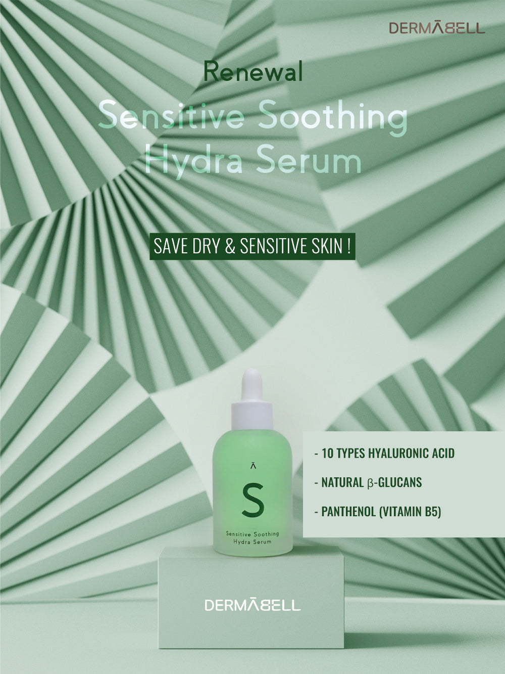 Sensitive Soothing Hydra Serum sos serum by DERMABELL PRO
